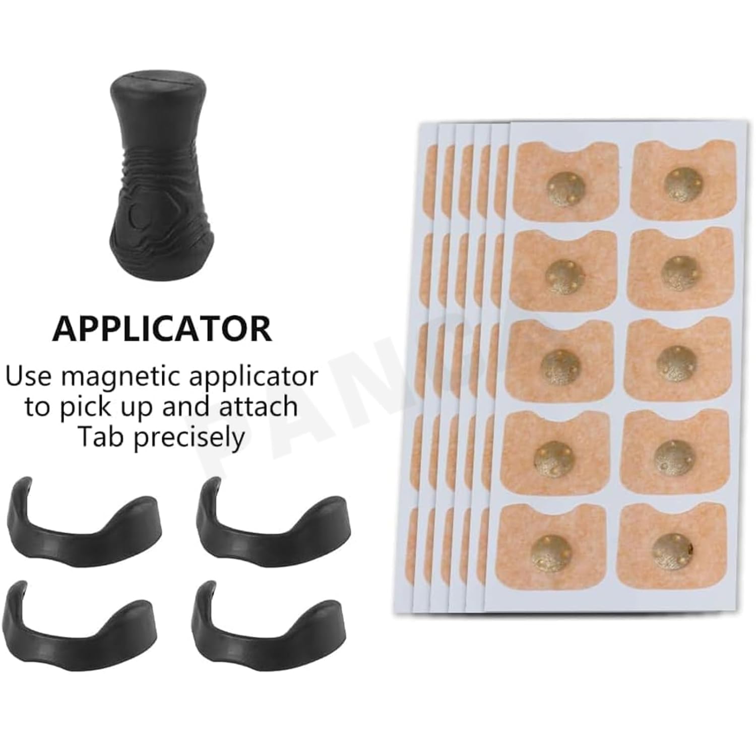 PANCA Magnetic Nose Strips & Nasal Dilator Kit | Anti Snoring Device for Sleep | 15 Magnet Pads, 4 Reusable Silicone Clips, Applicator | Non-Invasive Breathing Support for Men Women