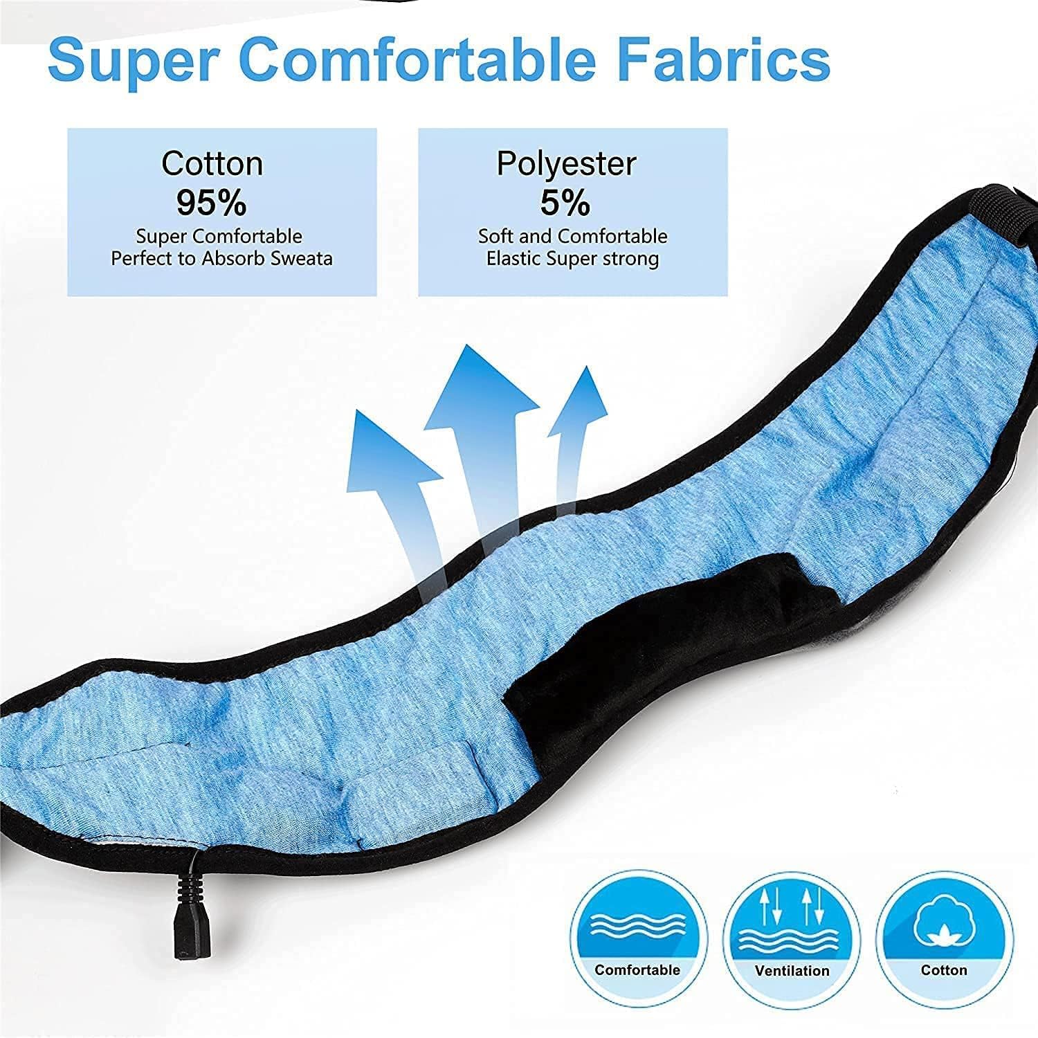 MG SALESS Bluetooth Sleeping Eye Mask Wireless Music Sleeping Headphones for Side Sleepers Sleep Mask with Headphones Wireless Music Eye Mask Sleep Headphones Bluetooth.