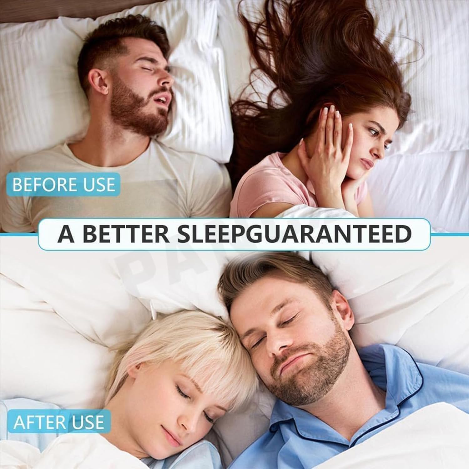 PANCA Magnetic Nose Strips & Nasal Dilator Kit | Anti Snoring Device for Sleep | 15 Magnet Pads, 4 Reusable Silicone Clips, Applicator | Non-Invasive Breathing Support for Men Women